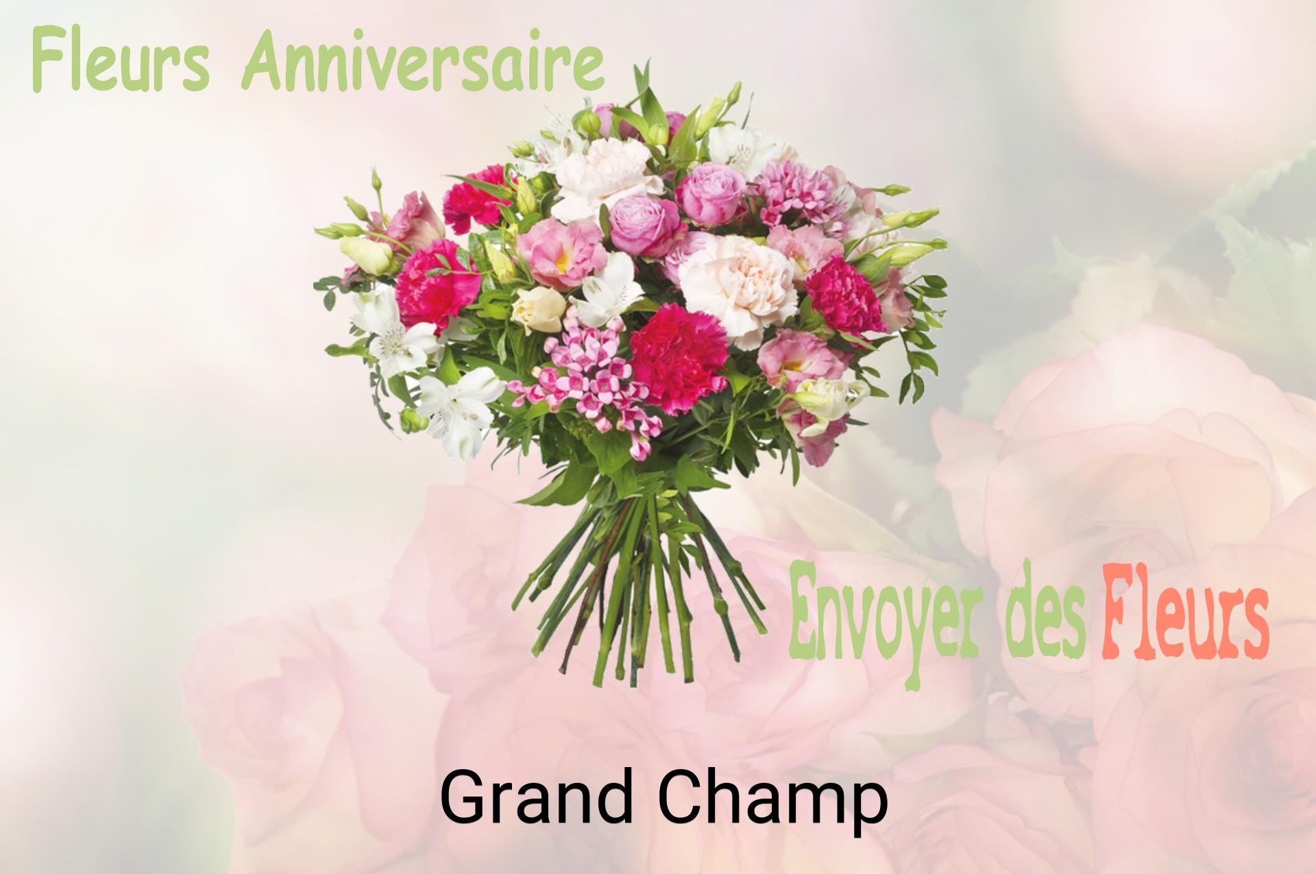 Bouquet de fleurs d’anniversaire livré à Grand-Champ
